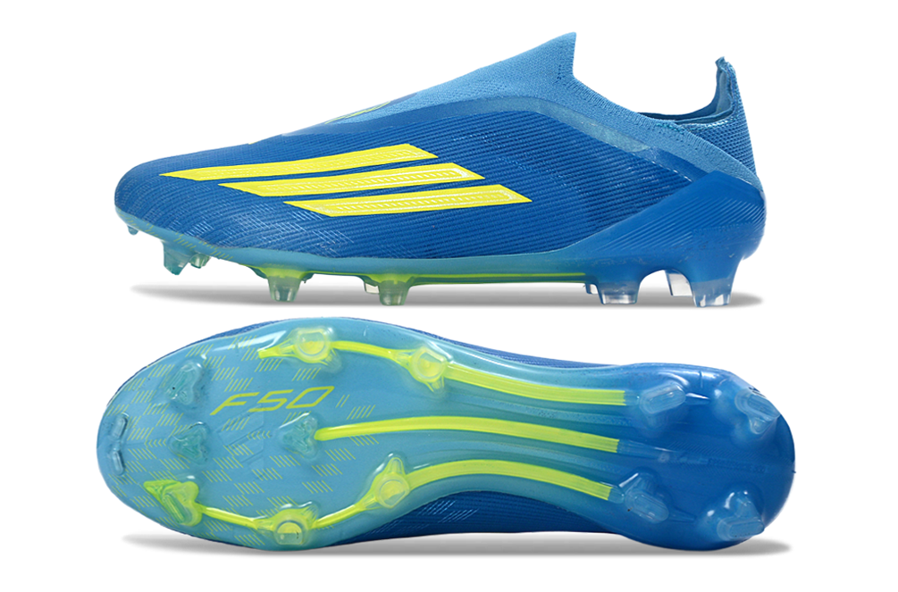 SCARPE DA CALCIO F50 ELITE SENZA LACCI PER TERRENI NATURALI COMPATTI