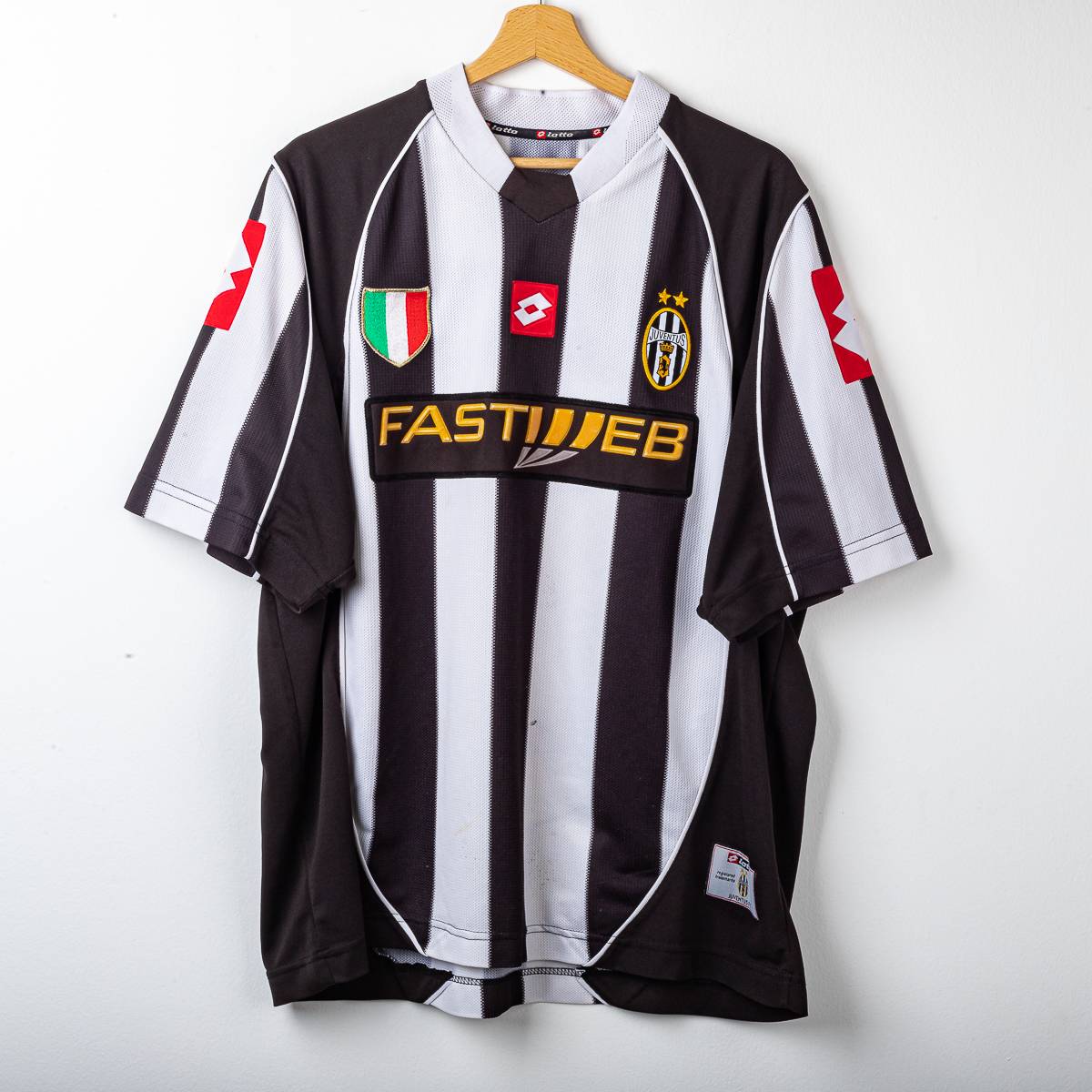 Maglia Home Juventus Lotto Fastweb Thuram 21 2002/2003