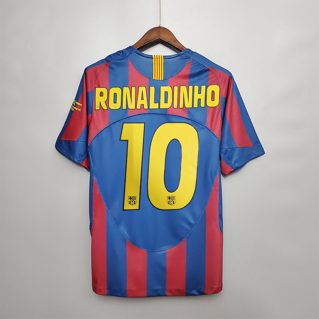 Barcellona Maglia Home Champions League 2005/06