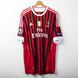 Maglia Home Milan Adidas Pato 7 Uefa 2011/2012