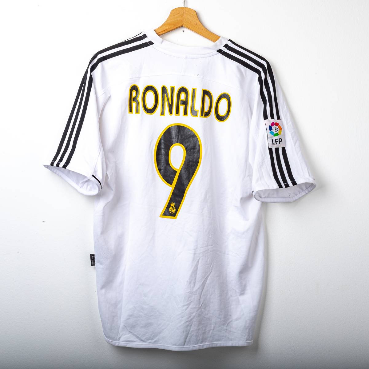 Maglia Home Real Madrid Adidas Siemens Ronaldo 9 2003/2004