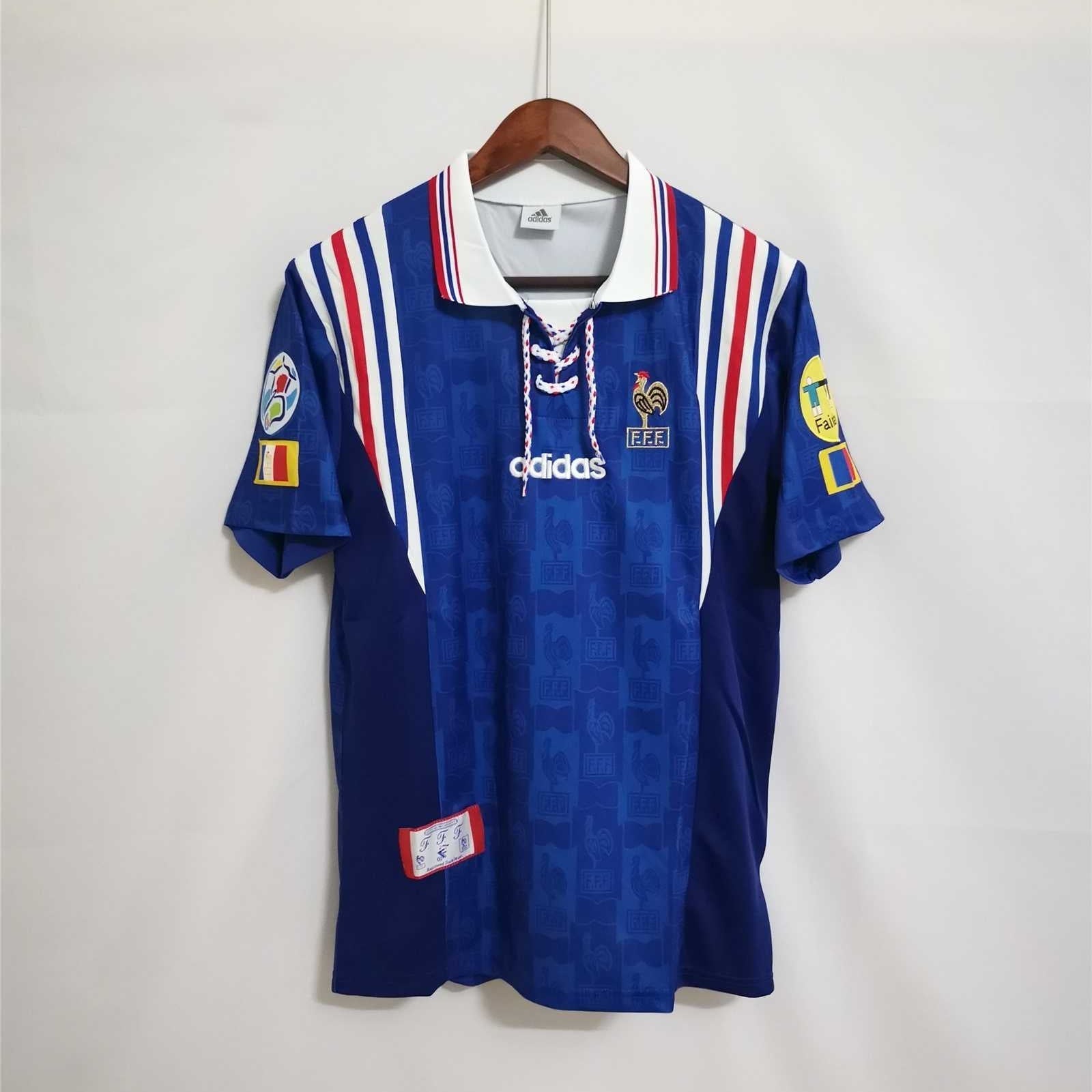 Maglia Zidane Francia Home 1996