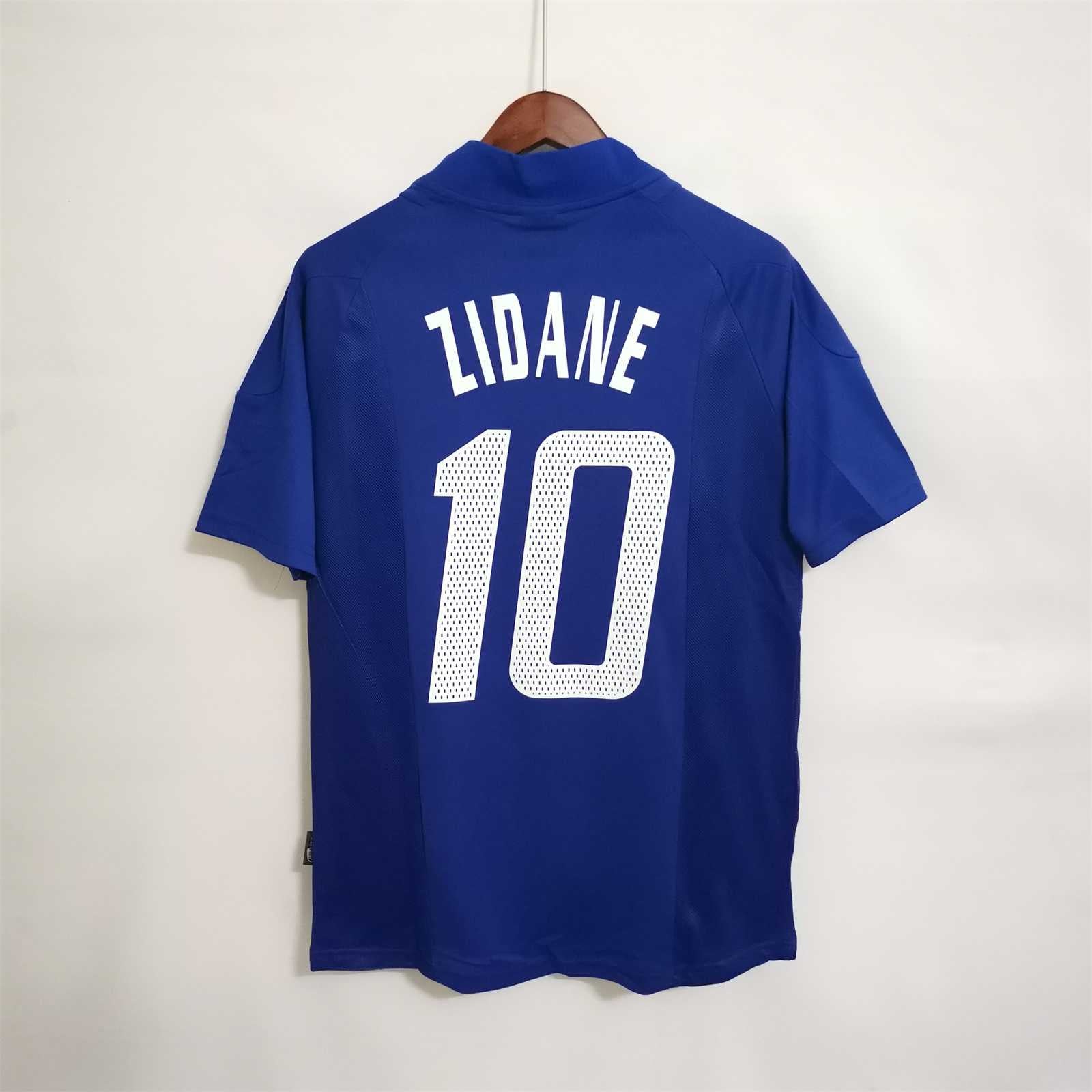 Maglia Zidane Francia Home 2002