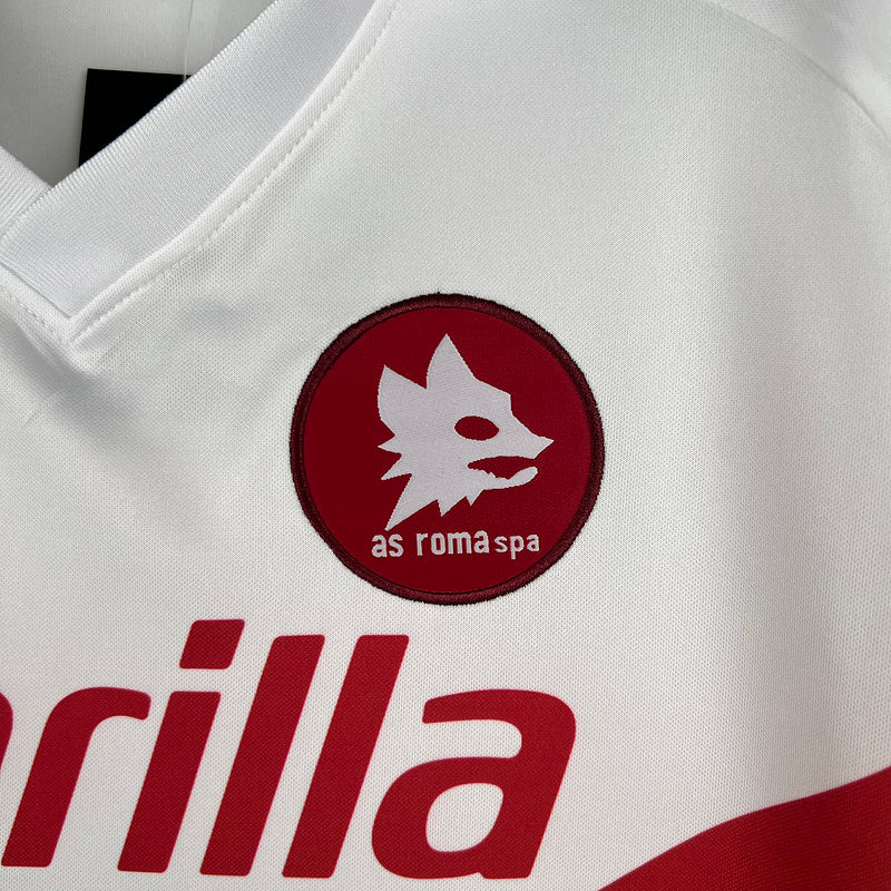 Roma Maglia Away White 1990/91