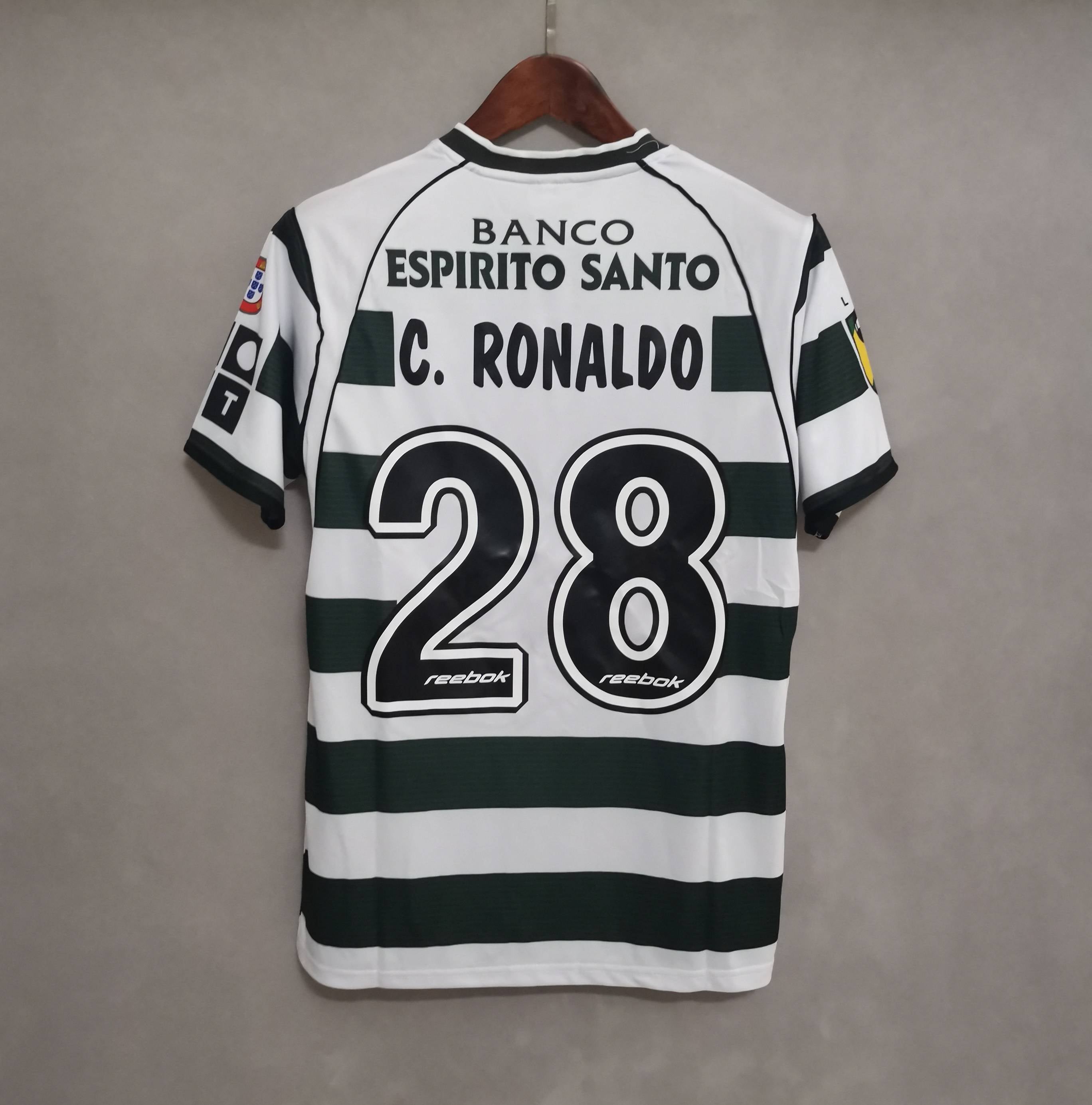 Maglia Cristiano Ronaldo CR7 Sporting L. Home 2003