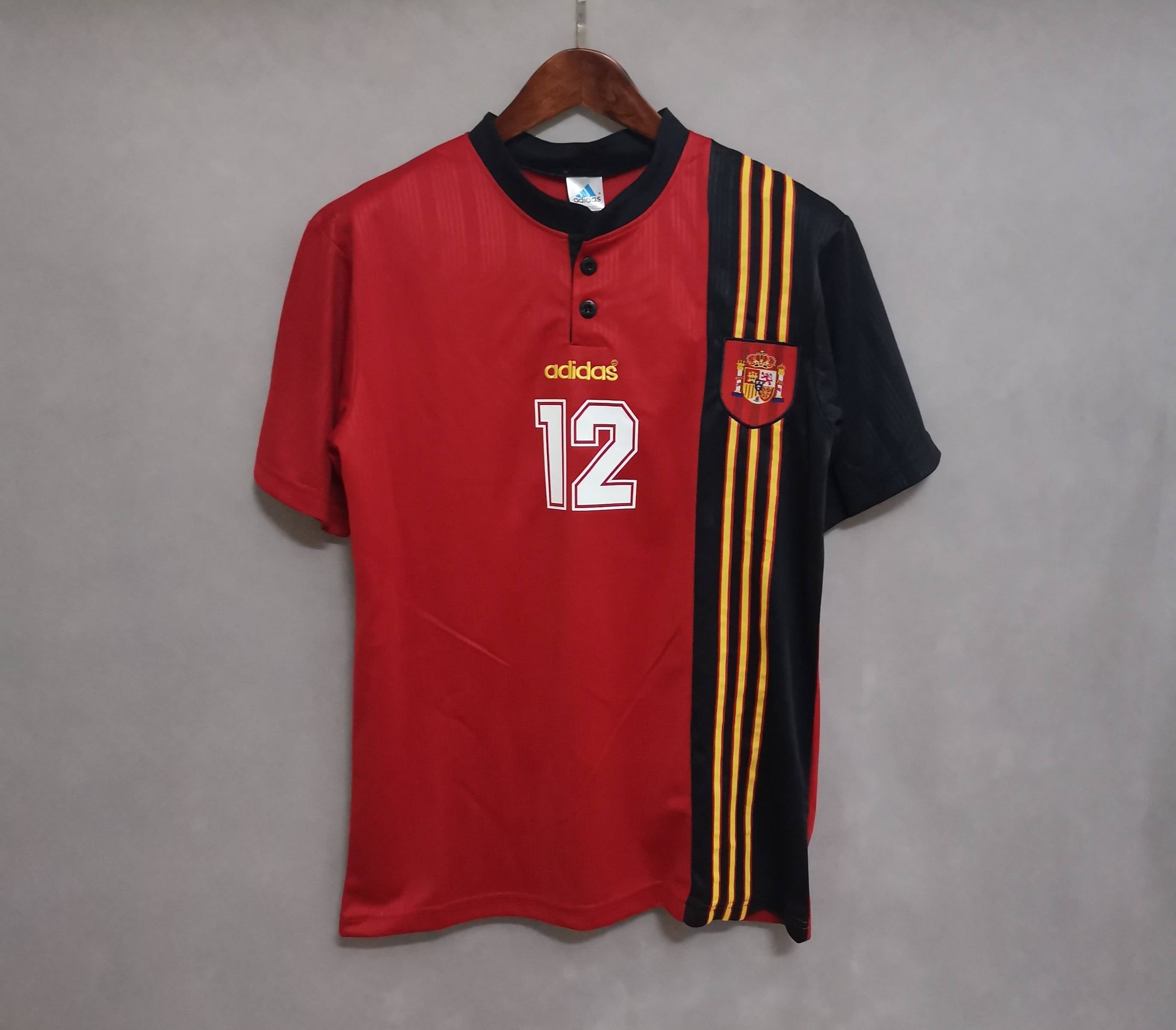 Spagna Maglia Home 1996