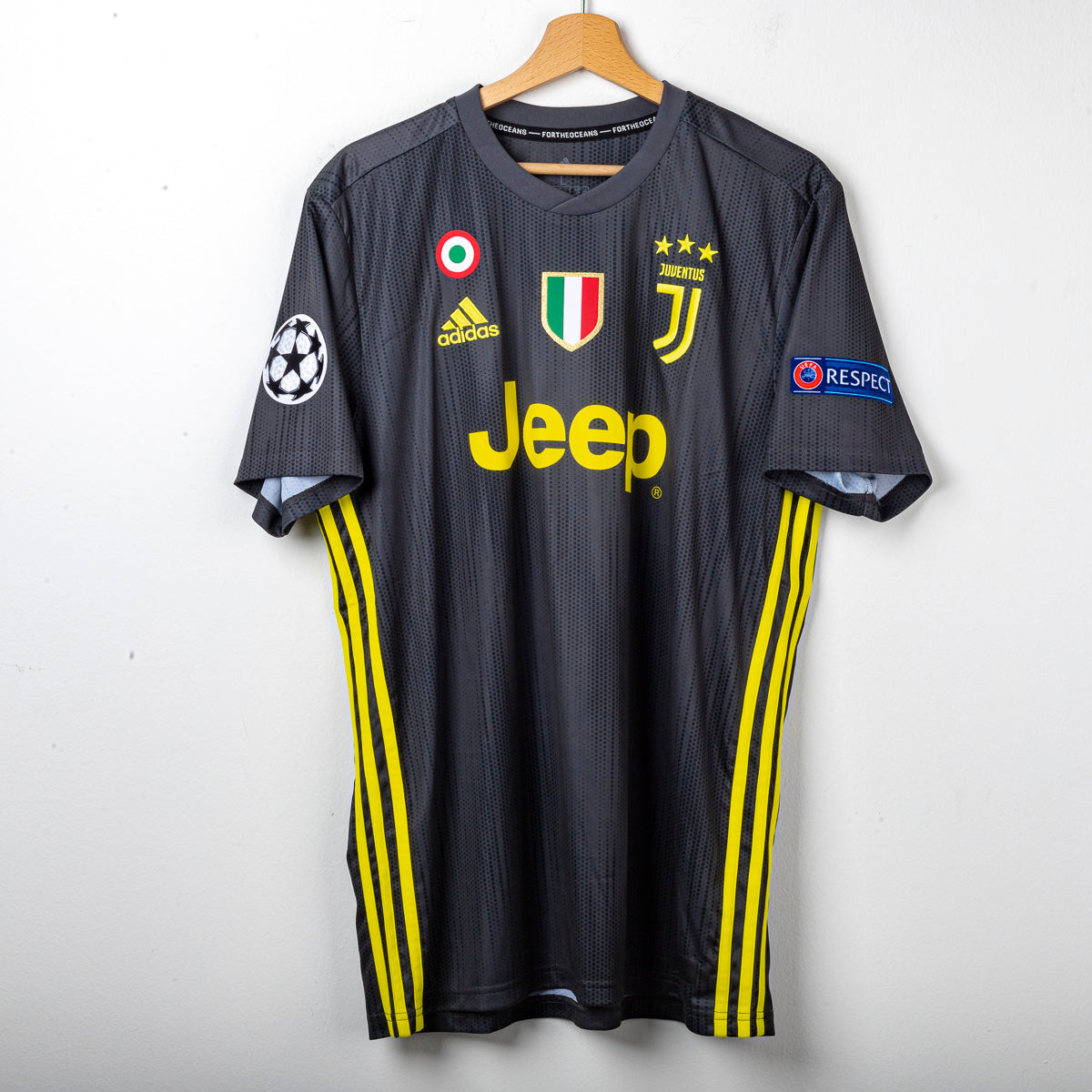 Maglia Third Juventus Adidas Ronaldo 7 Uefa 2018/2019