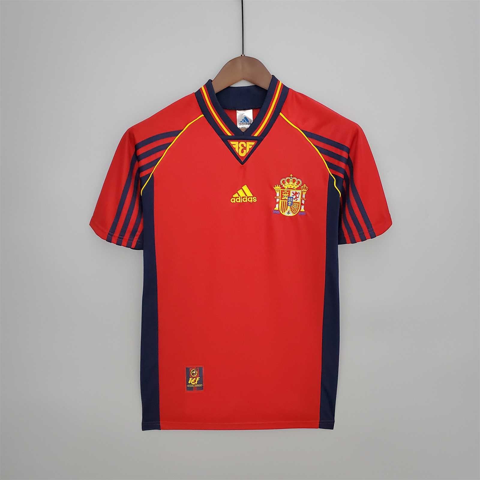 Spagna Maglia Home 1998
