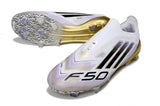 SCARPE DA CALCIO F50 ELITE LACELESS FIRM GROUND