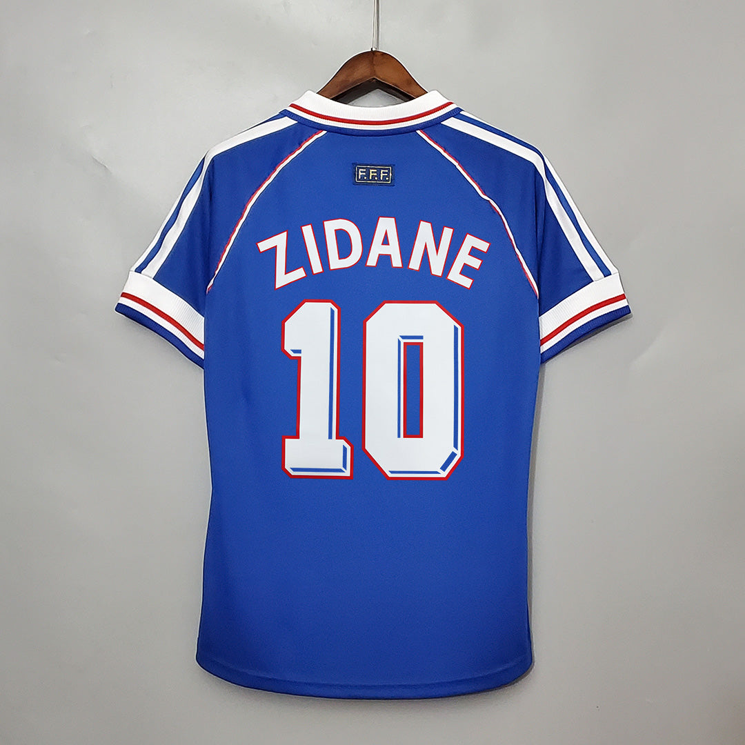 Maglia Zidane Francia Home 1998 Vittoria Mondiali