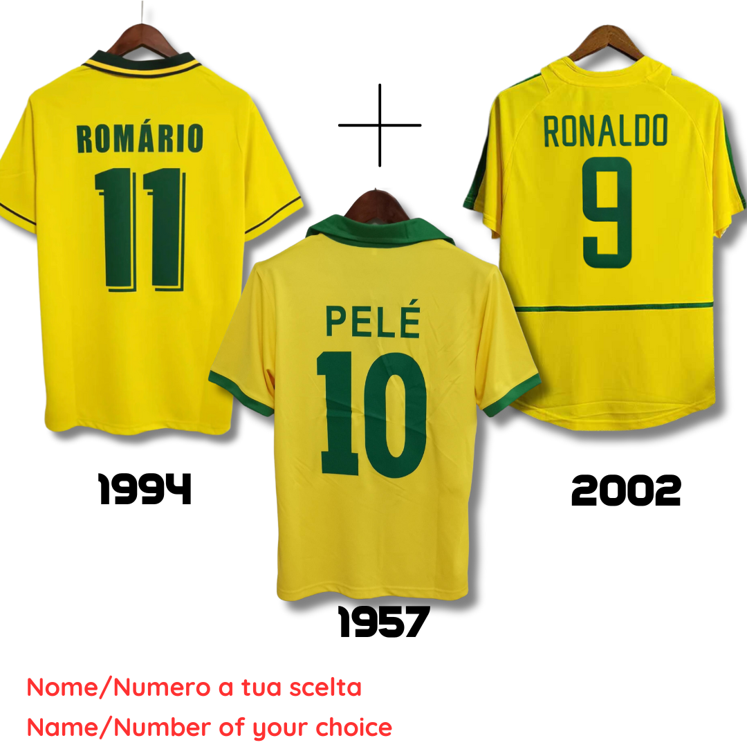 Brasile 2002 + Brasile 1994 + Brasile 1957