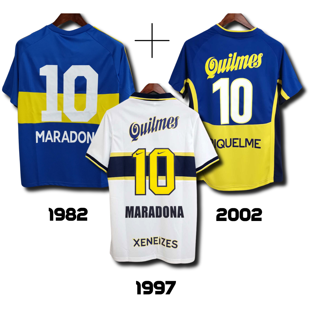 Boca Juniors 1982 + Boca Juniors 1997 + Boca Juniors 2002