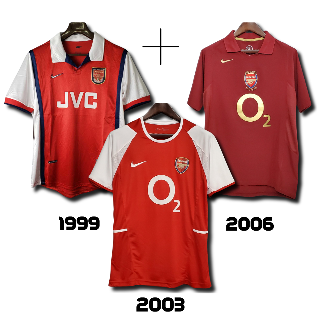 Arsenal 1999 + Arsenal 2003 + Arsenal 2006