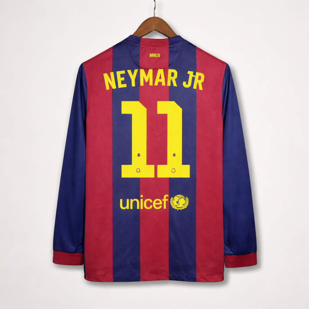 Barcellona Maglia Home Long 2014/15 NEYMAR JR - S