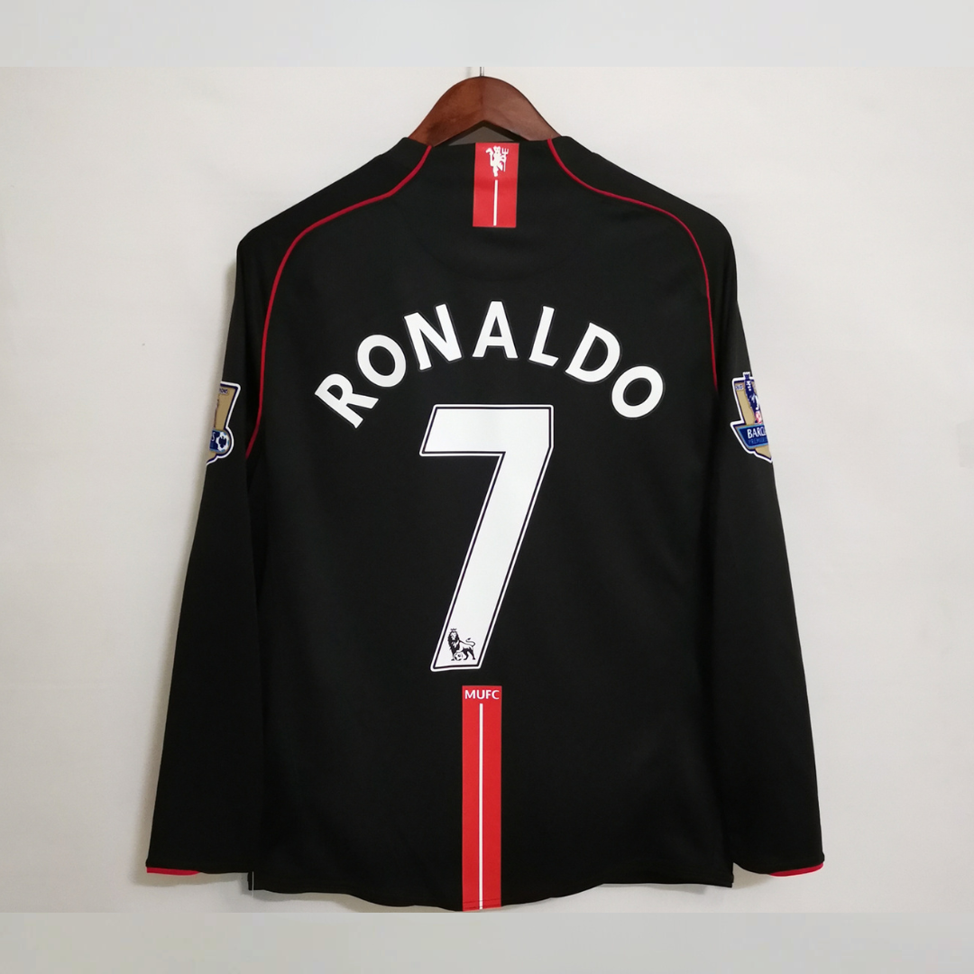 Man. United Maglia Away Premier League Long 2007/08