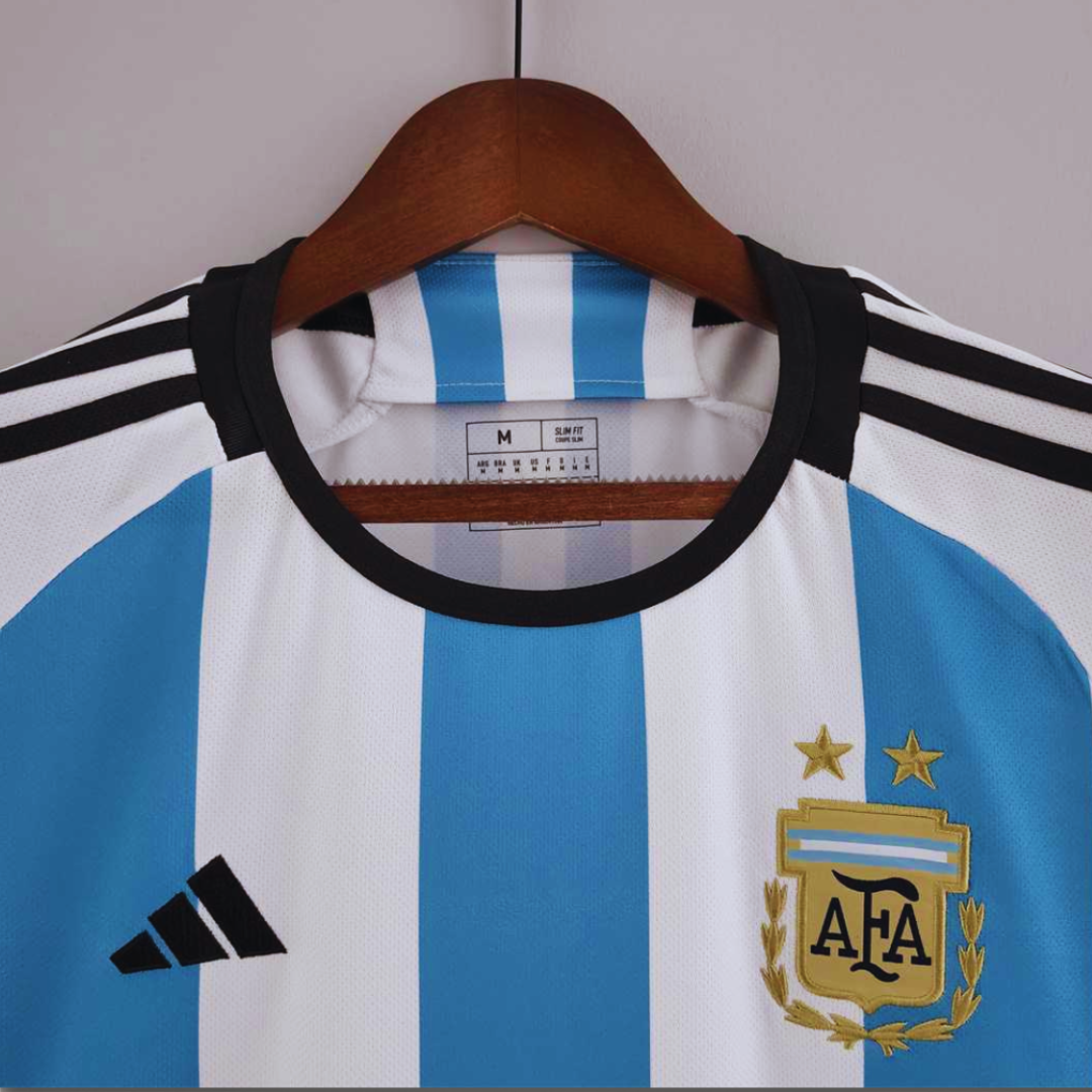 Argentina Maglia Home 2022 World Cup Winners