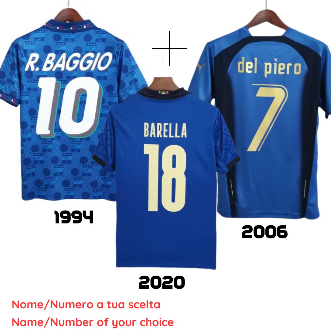 Italia 1994 + Italia 2020 + Italia 2006