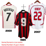 Milan 2007 + Milan 2003 + Milan 1989