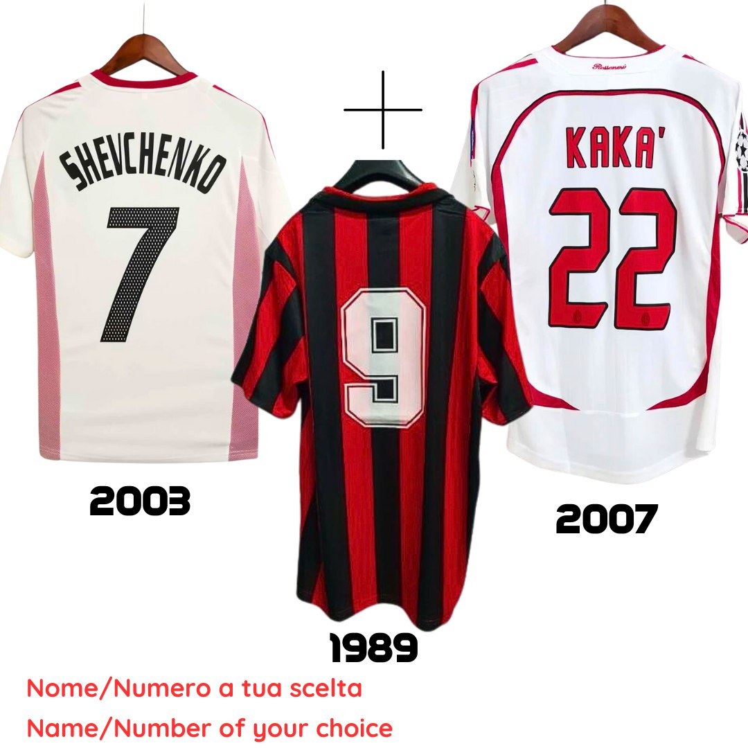 Milan 2007 + Milan 2003 + Milan 1989