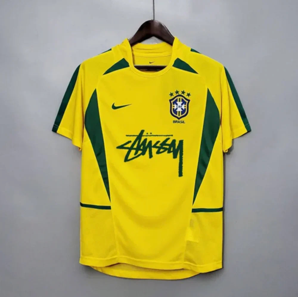 Brazil 2002 Retro x Stussy Jersey