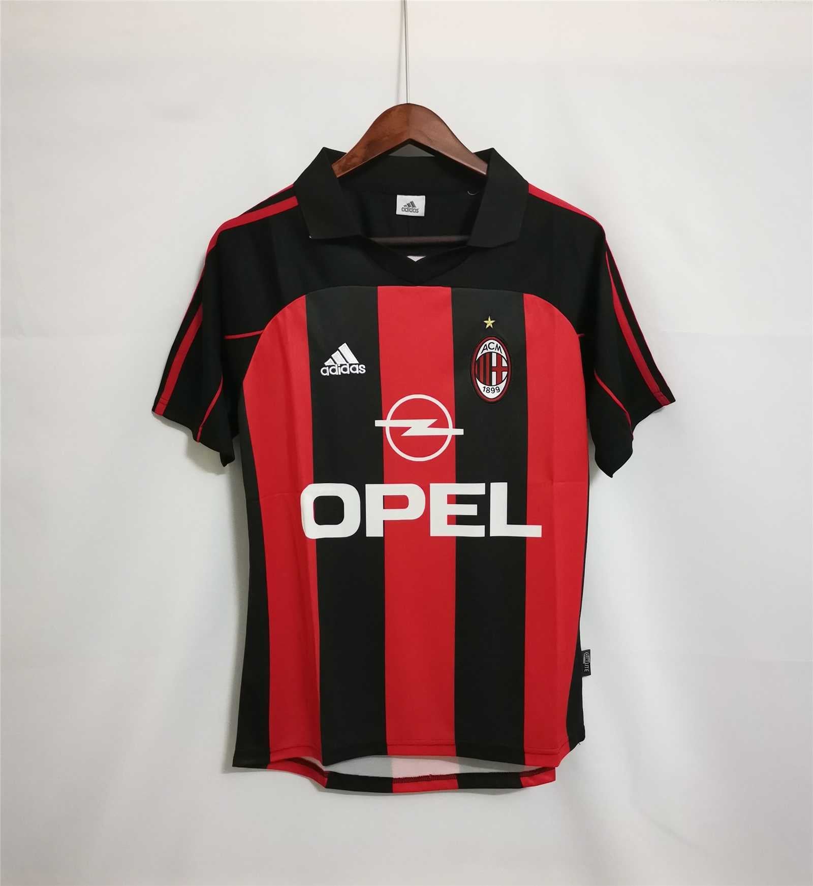 Milan Maglia Home 2001/02