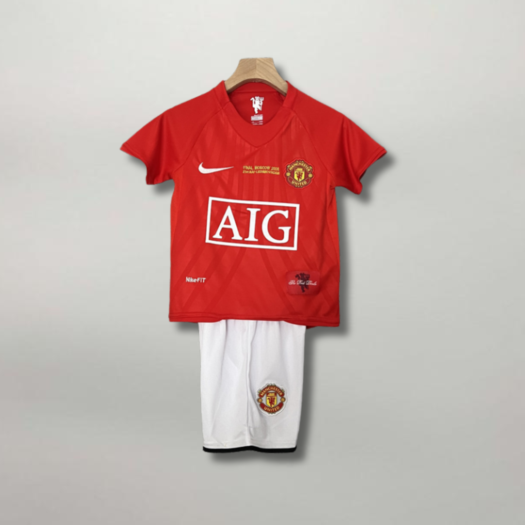 Mancester United Completo Home 2007/08 - BAMBINO