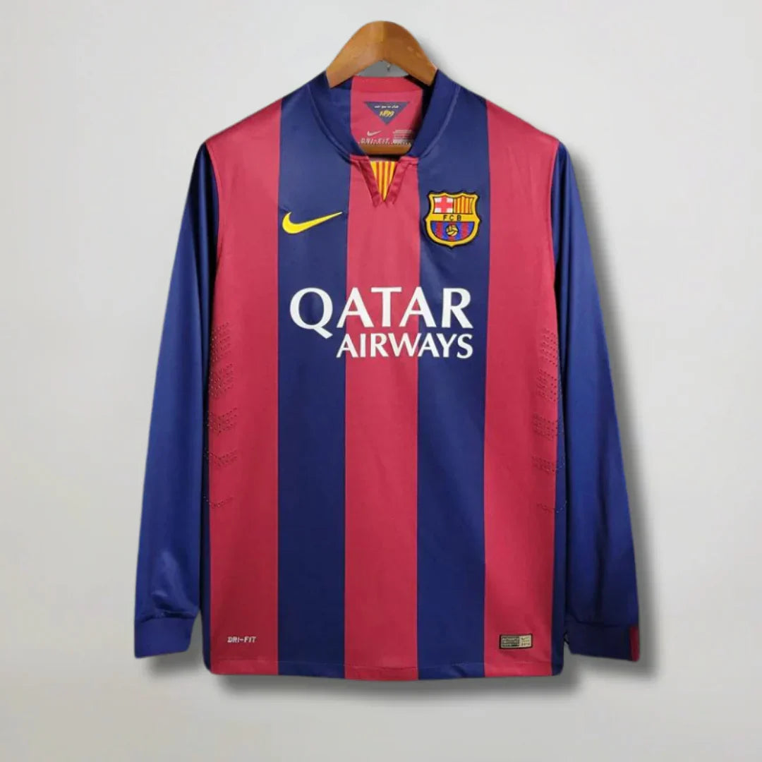 Maglia Neymar Barcellona Home Long Sleeve 2014/15