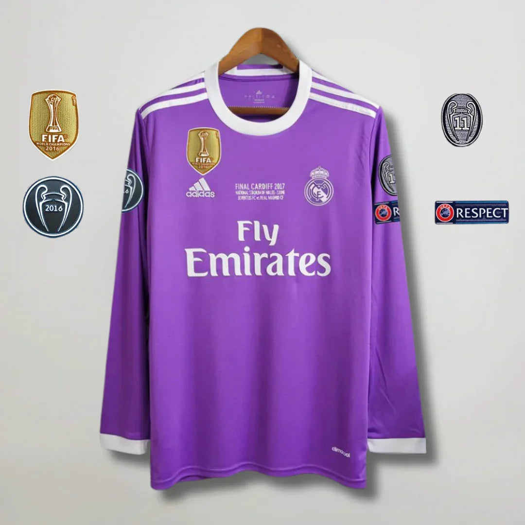 Maglia Cristiano Ronaldo CR7 Real Madrid Away Long 2017