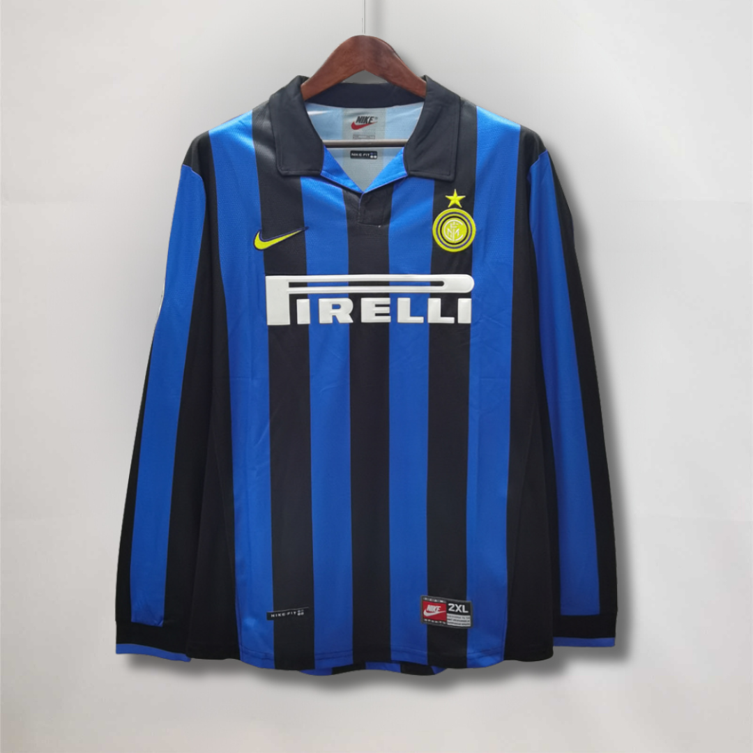 Inter Maglia Home Long 1998/99 - NO NOME NO NUMERO - L