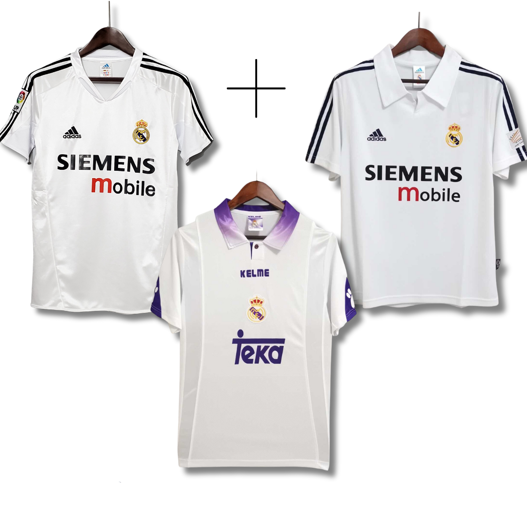 Real Madrid 2005 + Real Madrid 2002 + Real Madrid 1998
