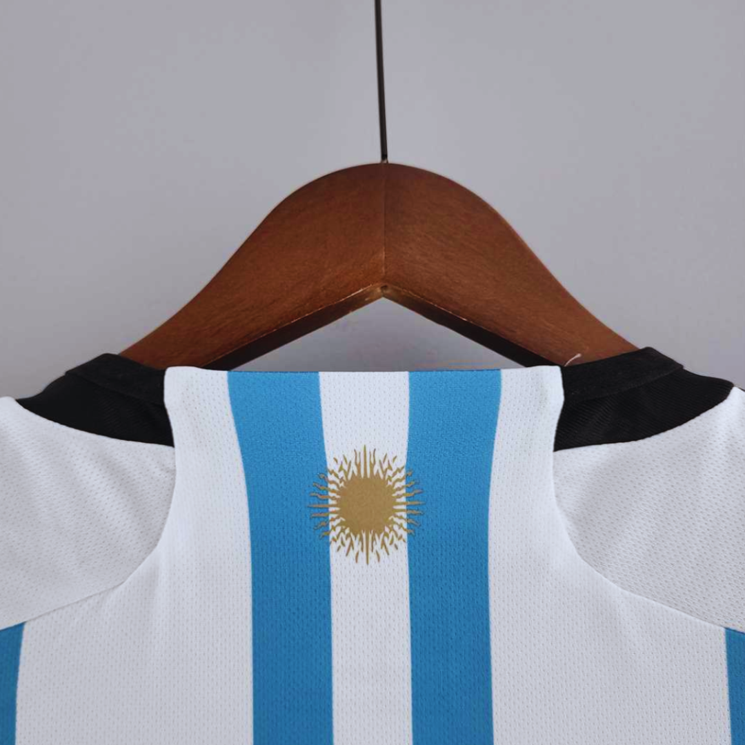 Argentina Maglia Home 2022 World Cup Winners