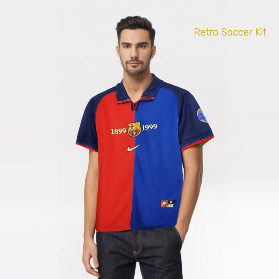 Barcellona Maglia Home 100th Anniversary