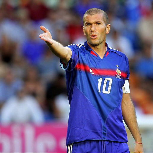 Maglia Zidane Francia Home 2004