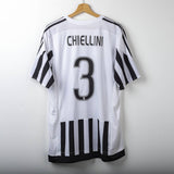 Maglia home Juventus Adidas Jeep Chiellini 3 2015/2016