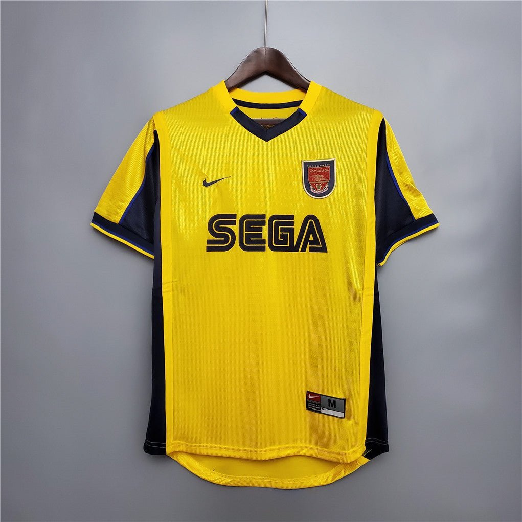 Arsenal Maglia Away 1999/00 - NO NOME NO NUMERO - XL - CON DIFETTO DI CUCITURA IMPERCETTIBILE