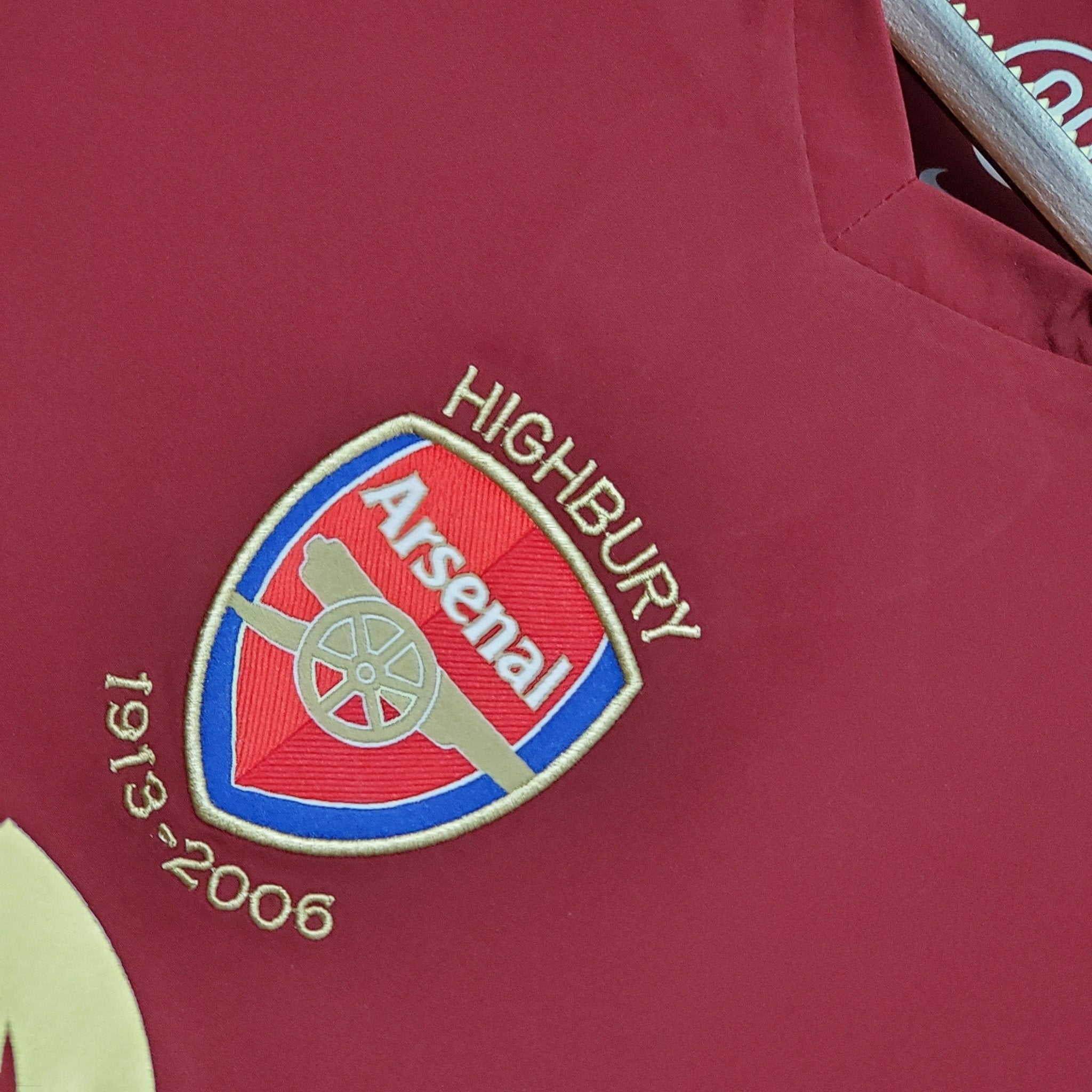 Arsenal Maglia Home 2005/06 Highbury Final Game