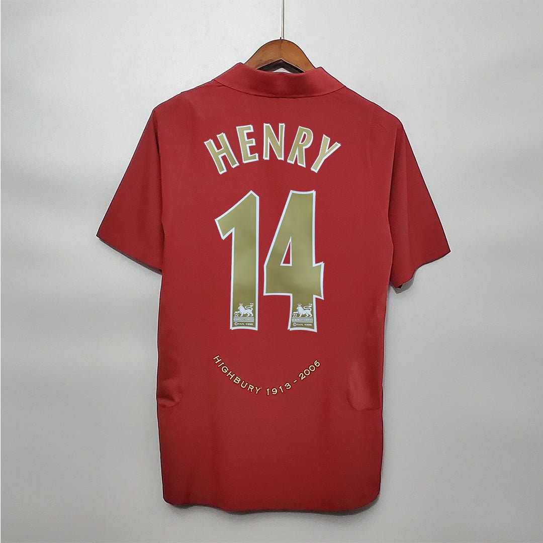 Arsenal Maglia Home 2005/06 Highbury Final Game