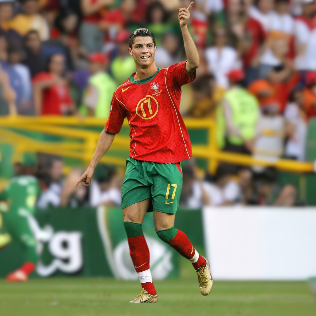 Maglia Cristiano Ronaldo CR7 Portogallo Home 2004
