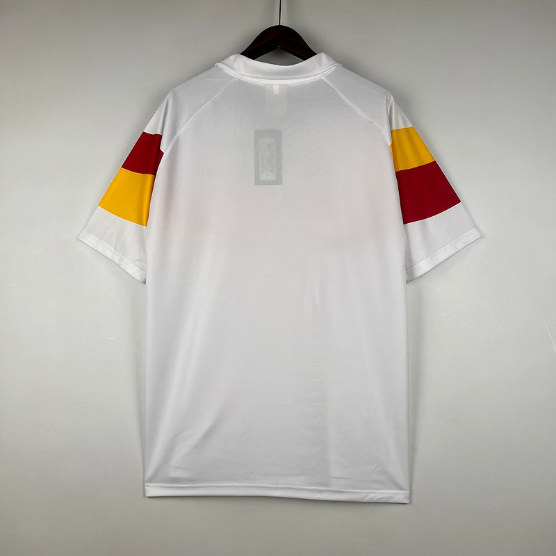 Roma Maglia Away White 1990/91