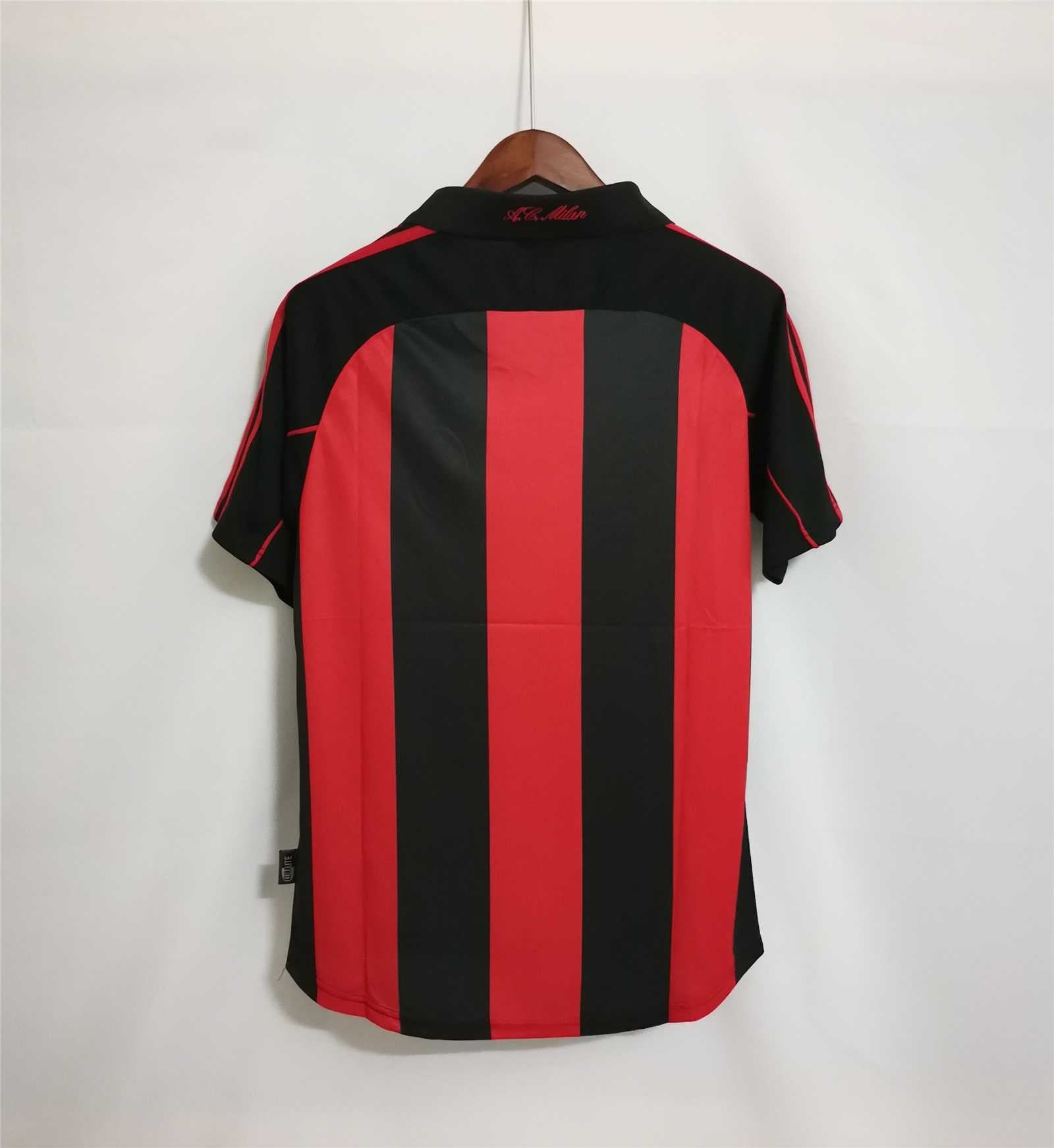 Milan Maglia Home 2001/02