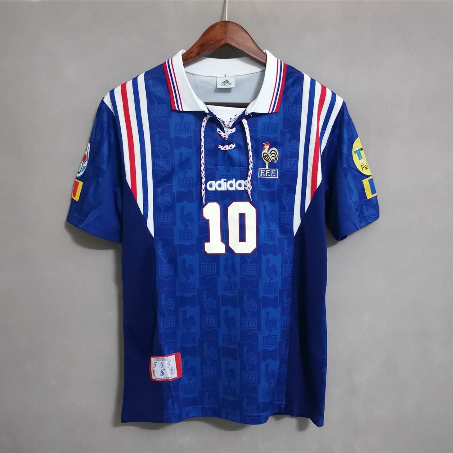 Maglia Zidane Francia Home 1996