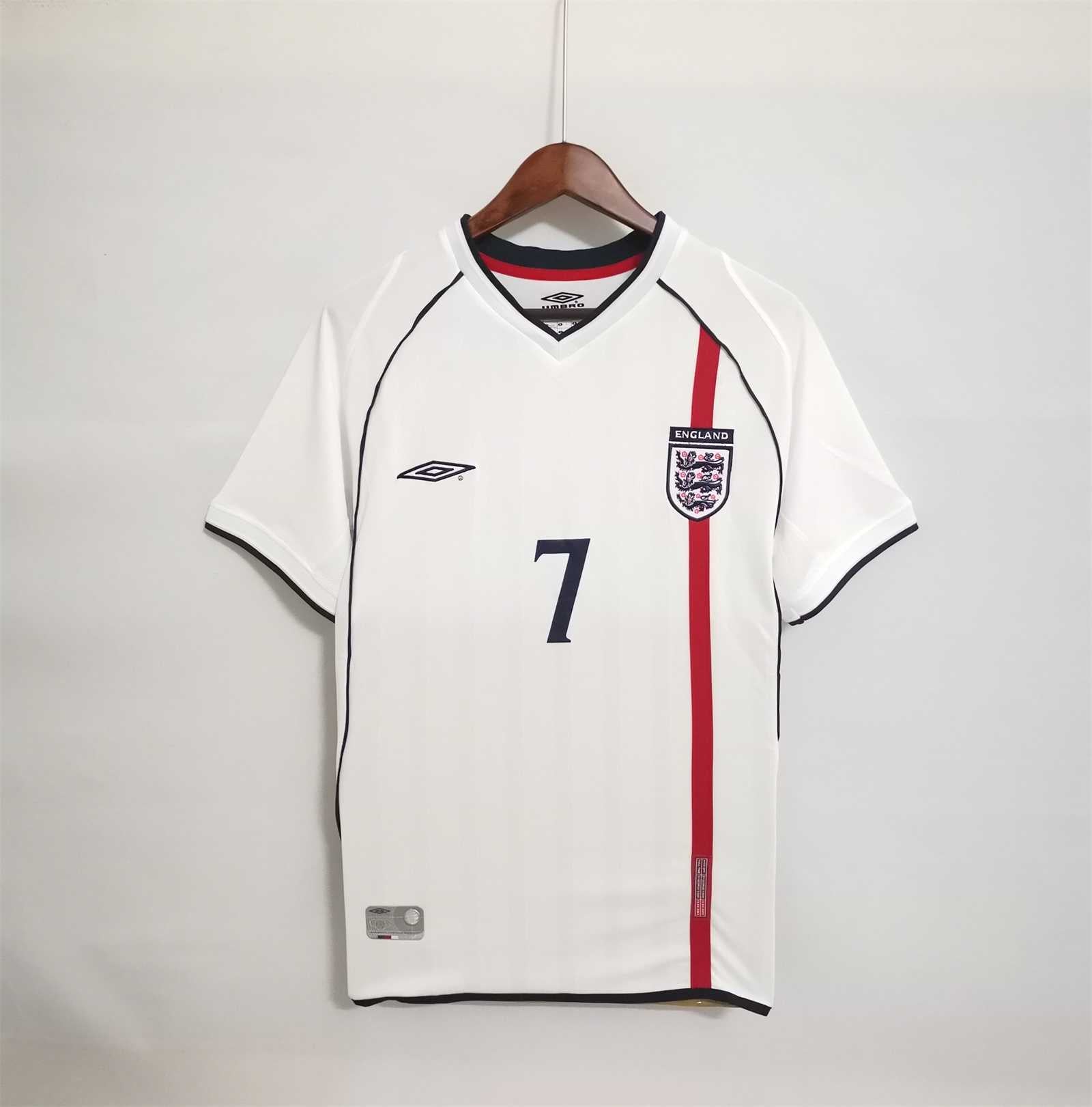 Inghilterra Maglia Home 2002