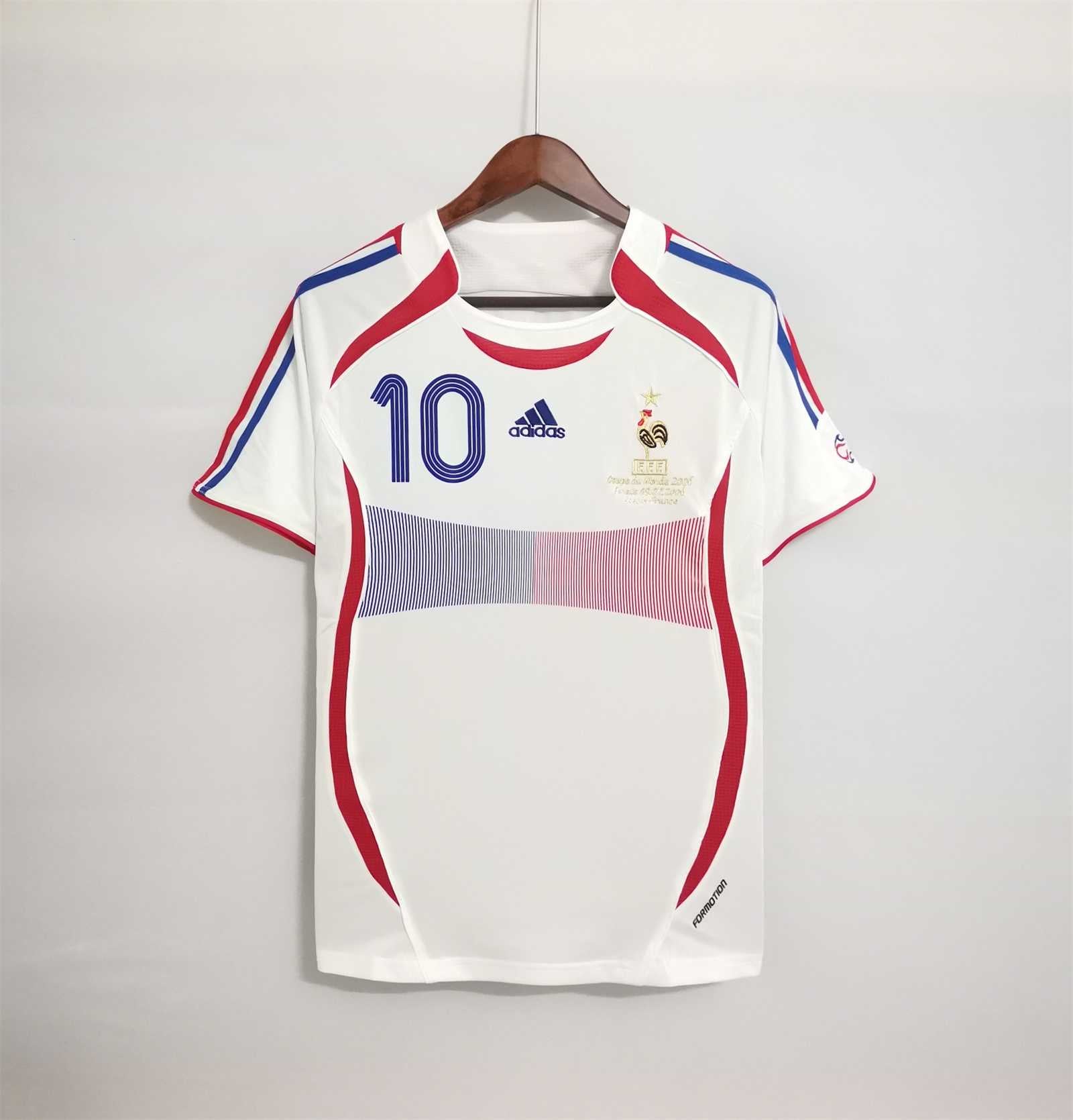 Maglia Zidane Francia Away 2006 Finale Mondiali