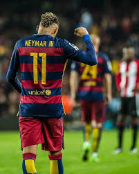 Maglia Neymar Barcellona Home Long Sleeve 2014/15