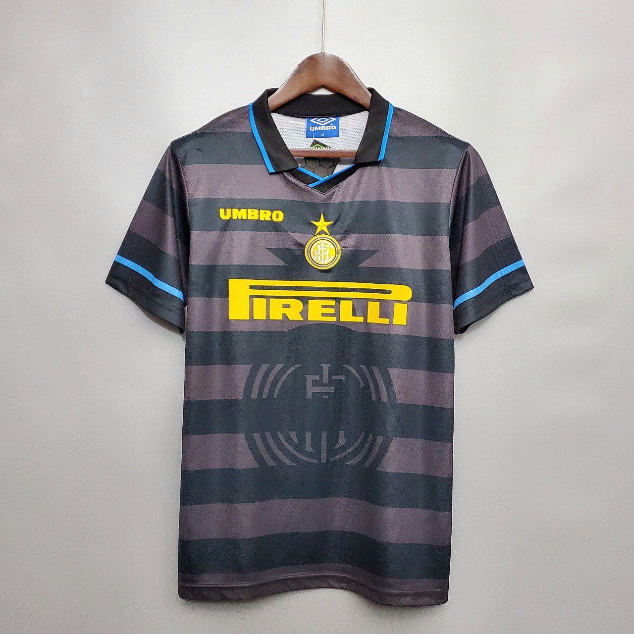 Inter Maglia Third 1997/98 Finale Coppa UEFA - NO NOME NO NUMERO - S