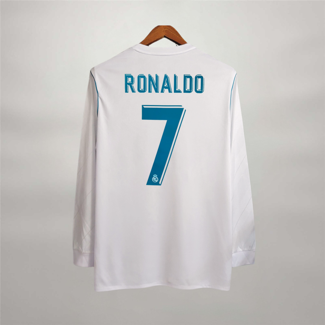 Real Madrid Maglia Home Final UCL Long 2017/18