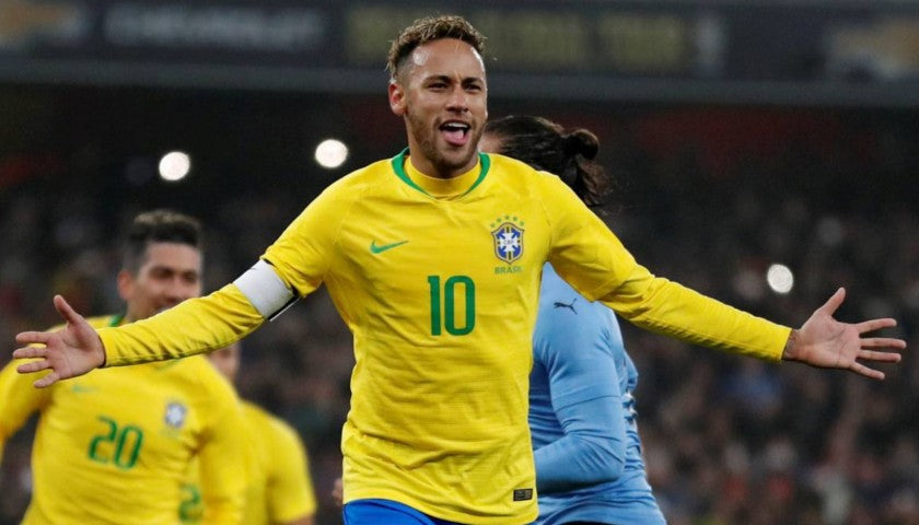 Maglia Neymar Brasile Home 2010