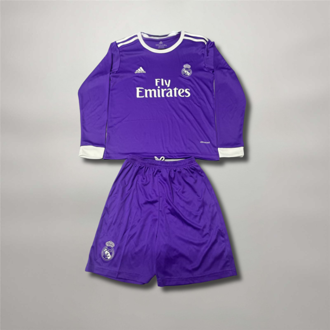 Real Madrid Completo Third Long 2016/17 - BAMBINO