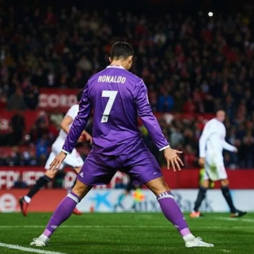 Maglia Cristiano Ronaldo CR7 Real Madrid Away Long 2017